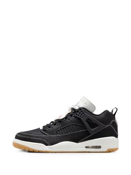 Sneakerși Jordan cu șireturi din dantelă negru