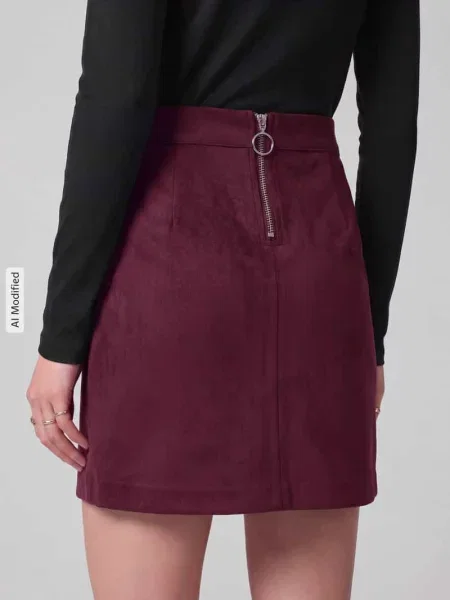 Rozkloszowana spódnica mini z czystej bawełny model DONNADINA' Vero Moda