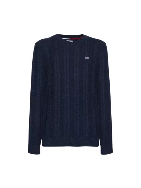 Sweter Tommy Jeans niebieski
