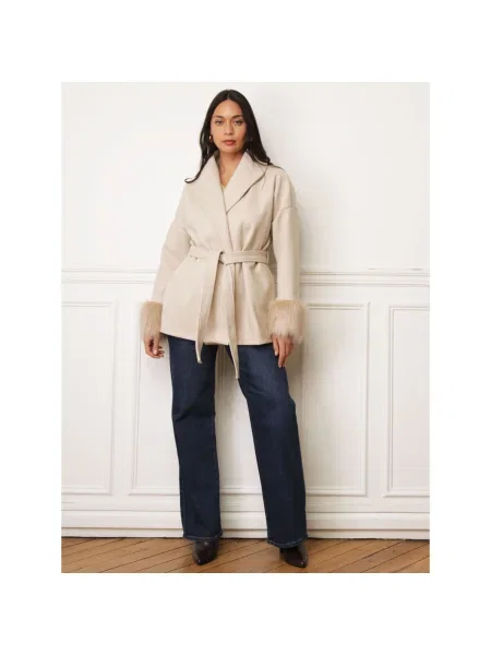 Palton La Modeuse bej