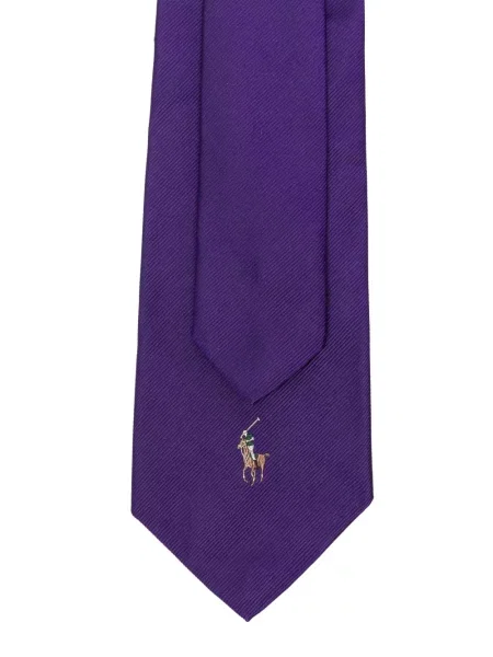 Vunena kapa Polo Ralph Lauren karirana s printom crna