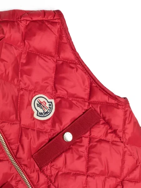 Kamizelka dziecięca Moncler Enfant czerwona