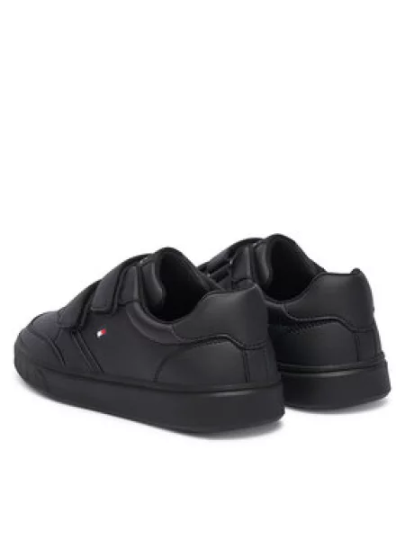 Superge Tommy Hilfiger Low Cut Velcro Sneaker S črna