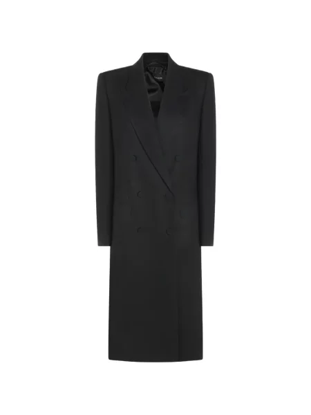 Palton Tom Ford cu două rânduri de nasturi negru