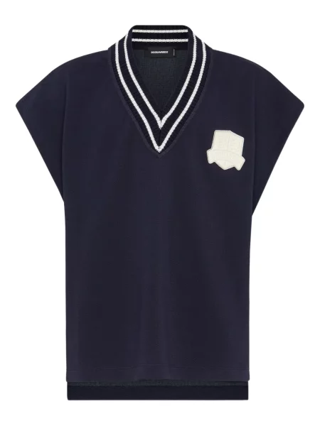 Елек Dsquared2 бродиран синьо