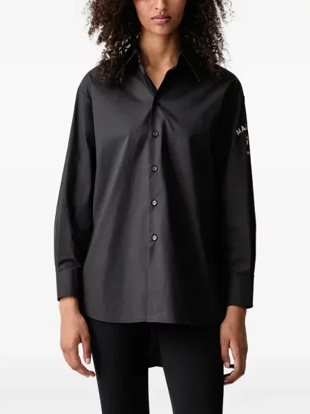 Cămașă Mm6 Maison Margiela cu imagine negru