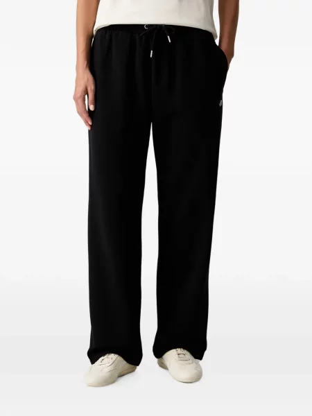 Pantaloni The North Face alergare cu autograf cu cordon negru