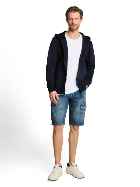 TOM TAILOR Pantaloni eleganți MARVIN denim albastru