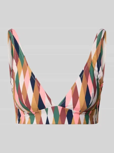 Góra bikini z cienkie ramiączka model Abanov Longline' Barts