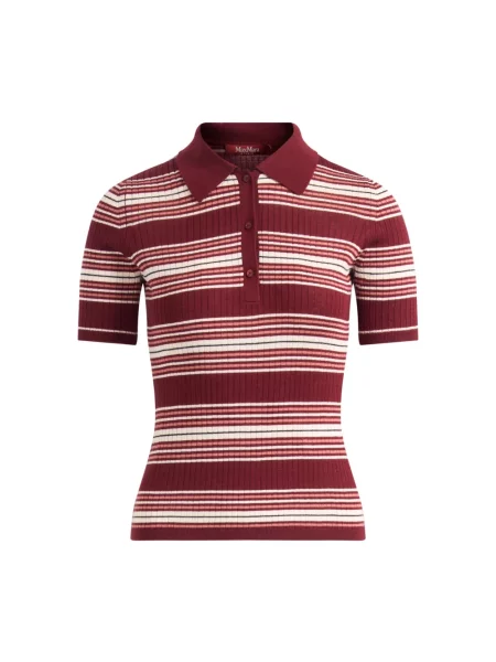 Koszulka polo Max Mara Studio wełniana
