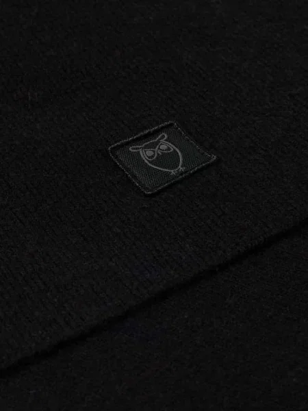 Szal z detalem z logo Knowledge Cotton Apparel