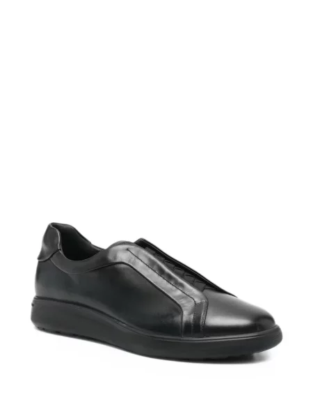 Кожени slip-on маратонки Fratelli Rossetti черно