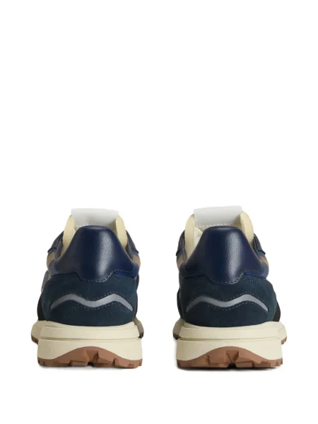 Sneakerși Woolrich din piele de căprioară albastru