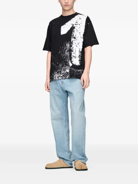 Tricou Maison Margiela cu imagine negru
