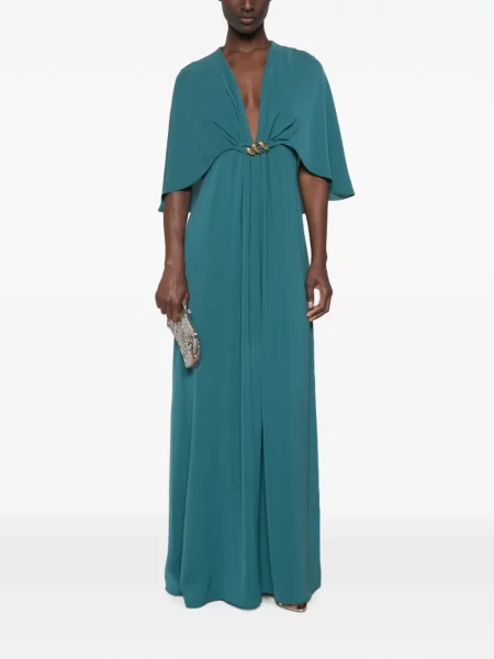 Rochie maxi Max Mara albastru