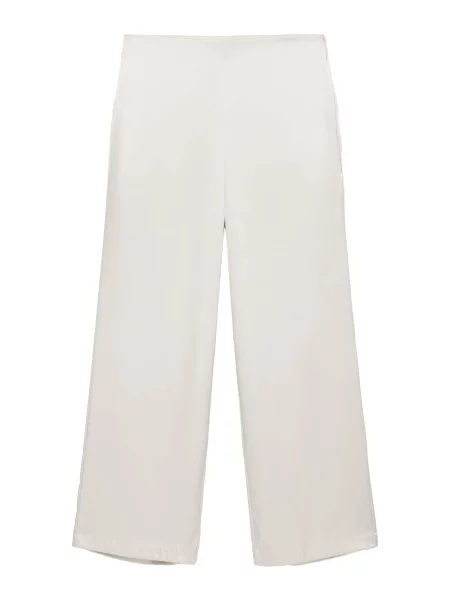 Pull&Bear Hlače slonovina