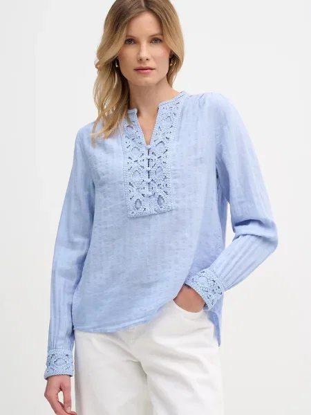 Mos Mosh блузка з льоном Evanda