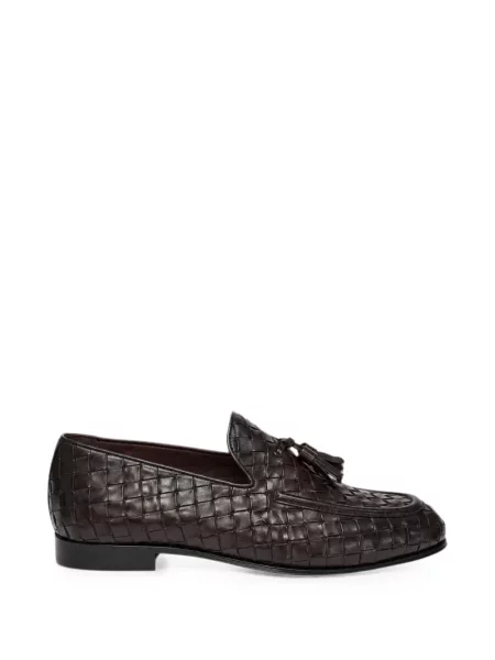 Pantofi loafer Franzese Collection din piele maro