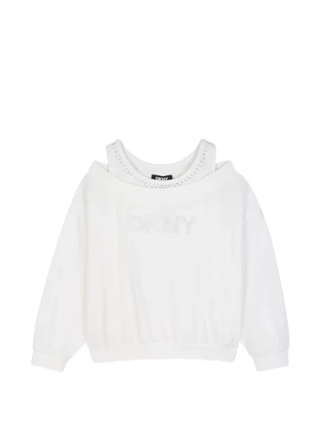 Bluza dziecięca Dkny biała