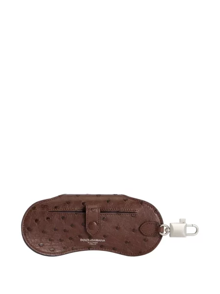 Ochelari de soare Dolce & Gabbana din piele maro