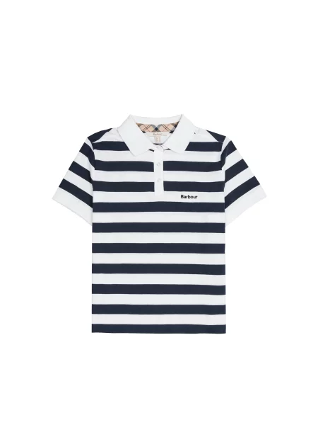 Поло Barbour синее