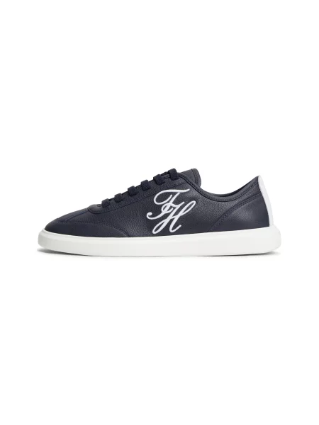 TOMMY HILFIGER Nízke tenisky Court námornícka modrá biela
