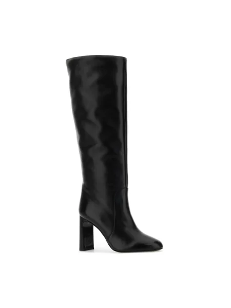 Botki Stuart Weitzman skórzane czarne