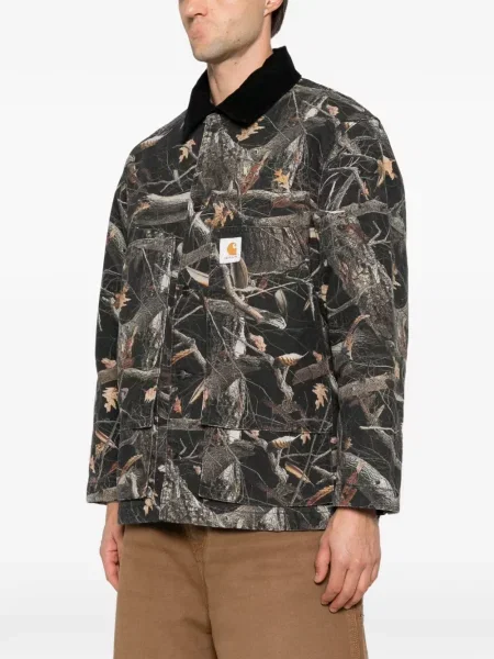 Geacă Carhartt Wip cu imagine negru