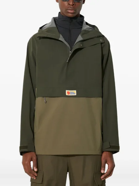 Яке Fjallraven с качулка зелено