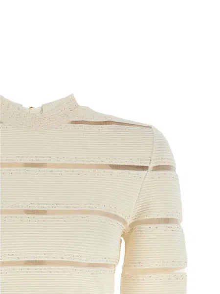 Rochie mini Balmain cu paiete plasă