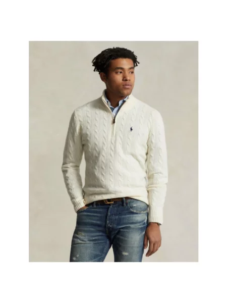 Kardigan Polo Ralph Lauren wełniany beżowy
