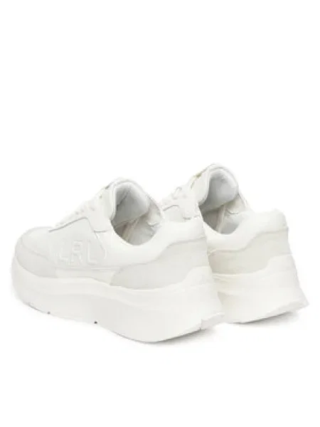 LAUREN RALPH LAUREN Sneakersy biela