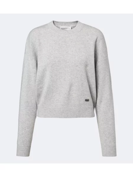 Pulover Victoria Beckham de lână gri