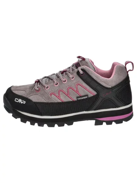 Buty trekkingowe Moon Low skóra wodoodporne czarne
