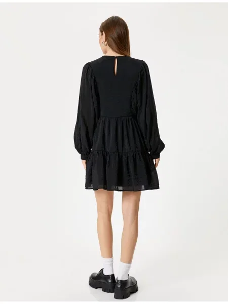 Rochie mini copii Koton negru