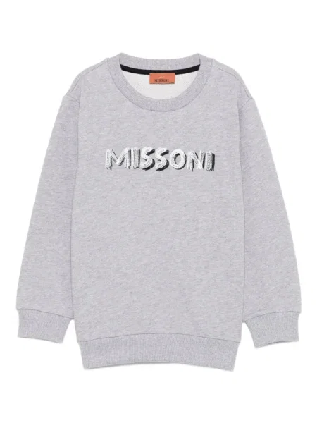 Bluza dziecięca Missoni szara