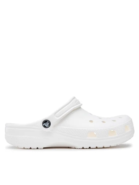 Crocs Șlapi Classic alb