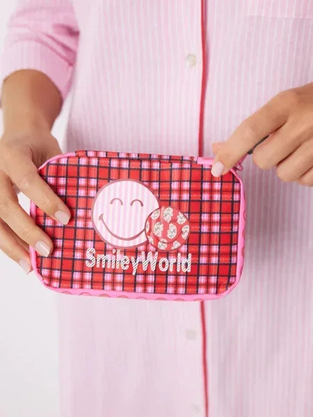 Козметична чанта women'secret VERY MERRY червено