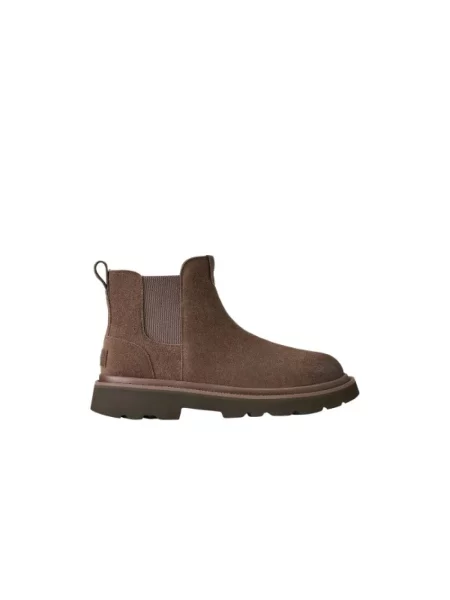 Sztyblety Ugg skórzane brązowe