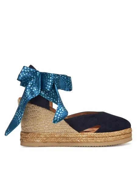 Эспадрильи Unisa синие