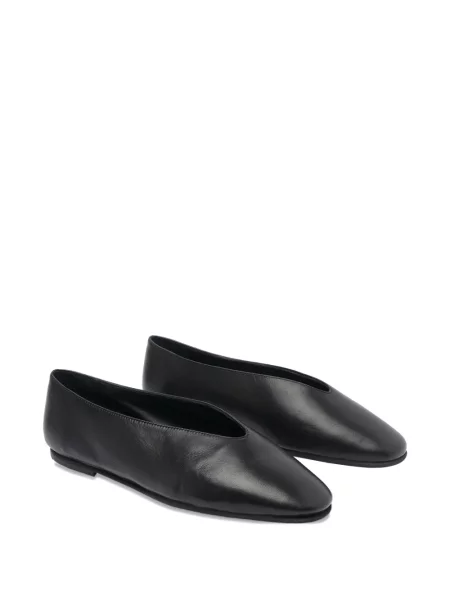 Balerini Poeve din piele negru