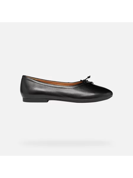 Geox balerini de piele D NEW PALMARIA negru