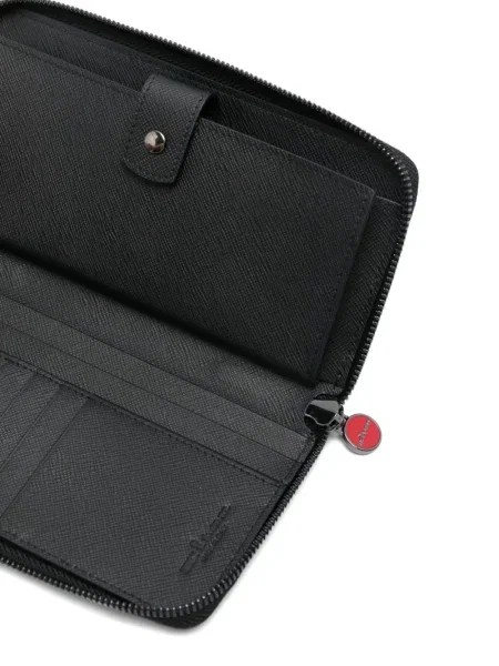 Portofel Kiton din piele negru