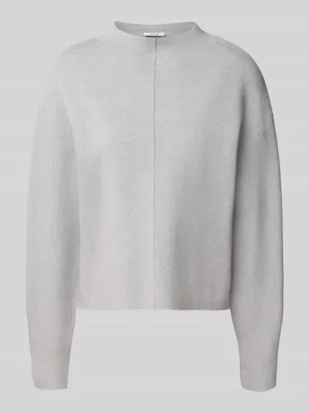 Swetrowy bezrękawnik model Punus z golfem typu mock neck Opus