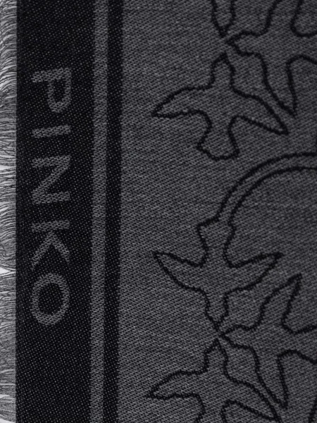 Κασκόλ Pinko με σχέδιο μαύρο