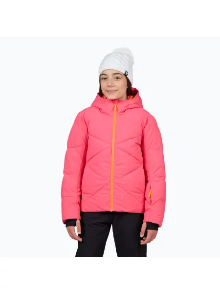 Gyerek sídzseki Rossignol Girl Staci tea rose. Méret: 14 rózsaszín