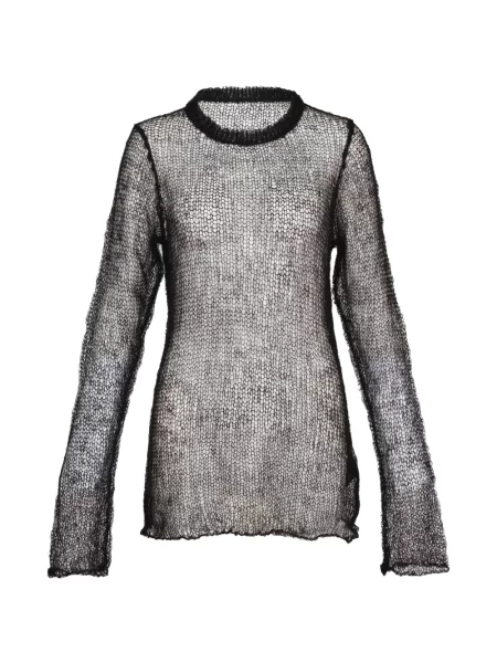 Lung pulover Yohji Yamamoto negru