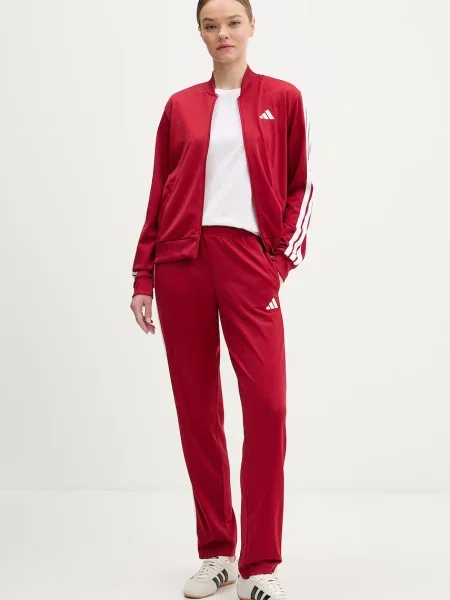 Dětská tepláková souprava adidas Essentials vínová