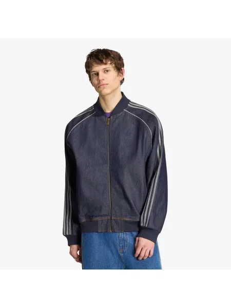 Jachetă adidas SST Adicolor Denim Tracktop Indigo Denim XL