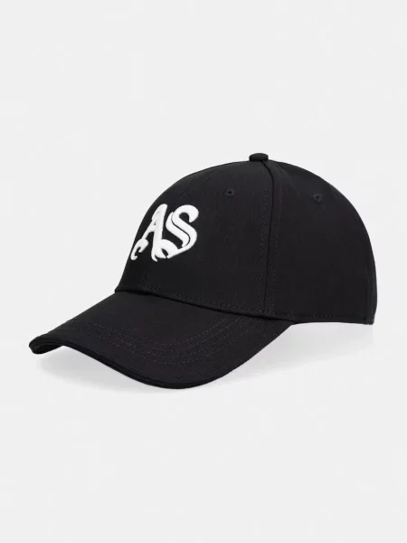AllSaints Șapcă Gothic negru alb